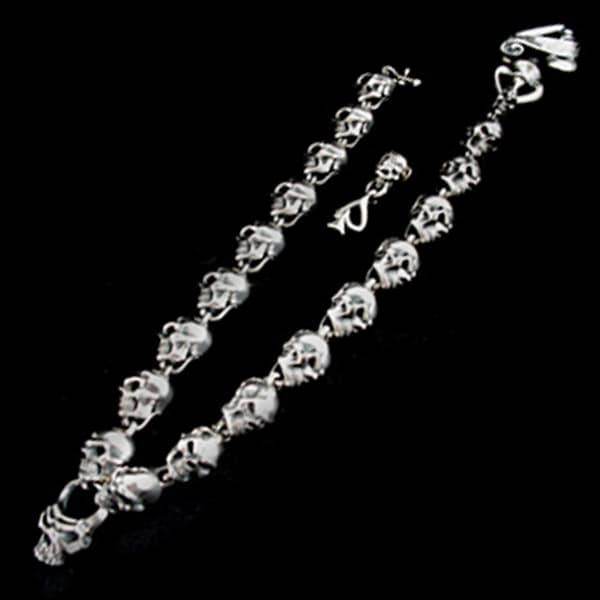 RAT RACE - All Skull Wallet Chain - EDEN ROCK STORE