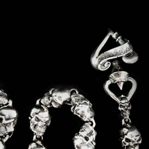 RAT RACE - All Skull Wallet Chain - EDEN ROCK STORE