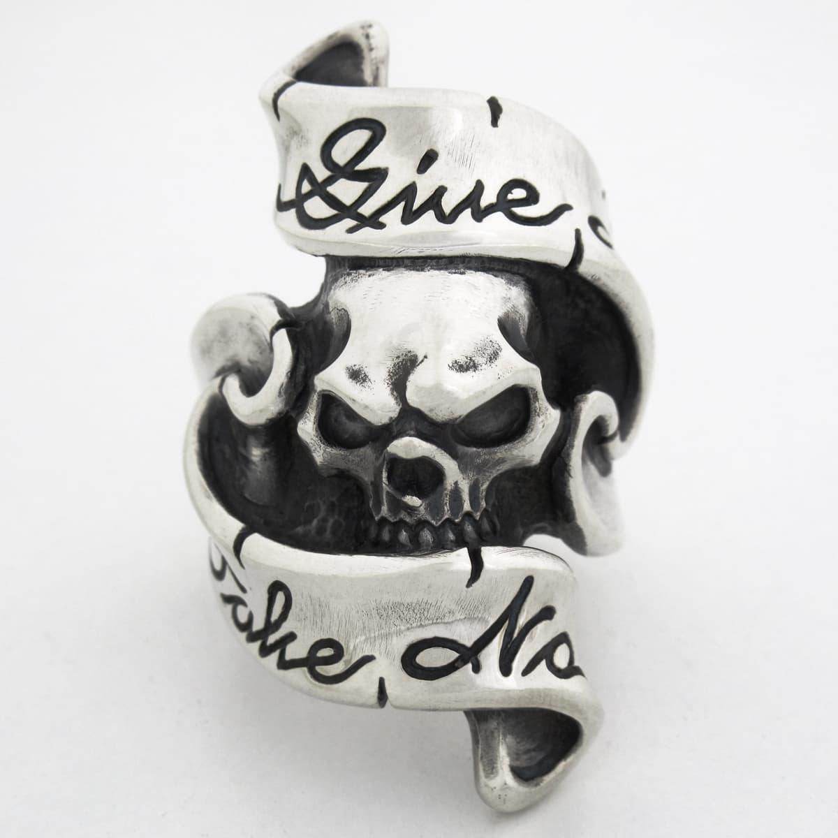 RAT RACE - Give No Take No Skull Ring 3 - EDEN ROCK STORE