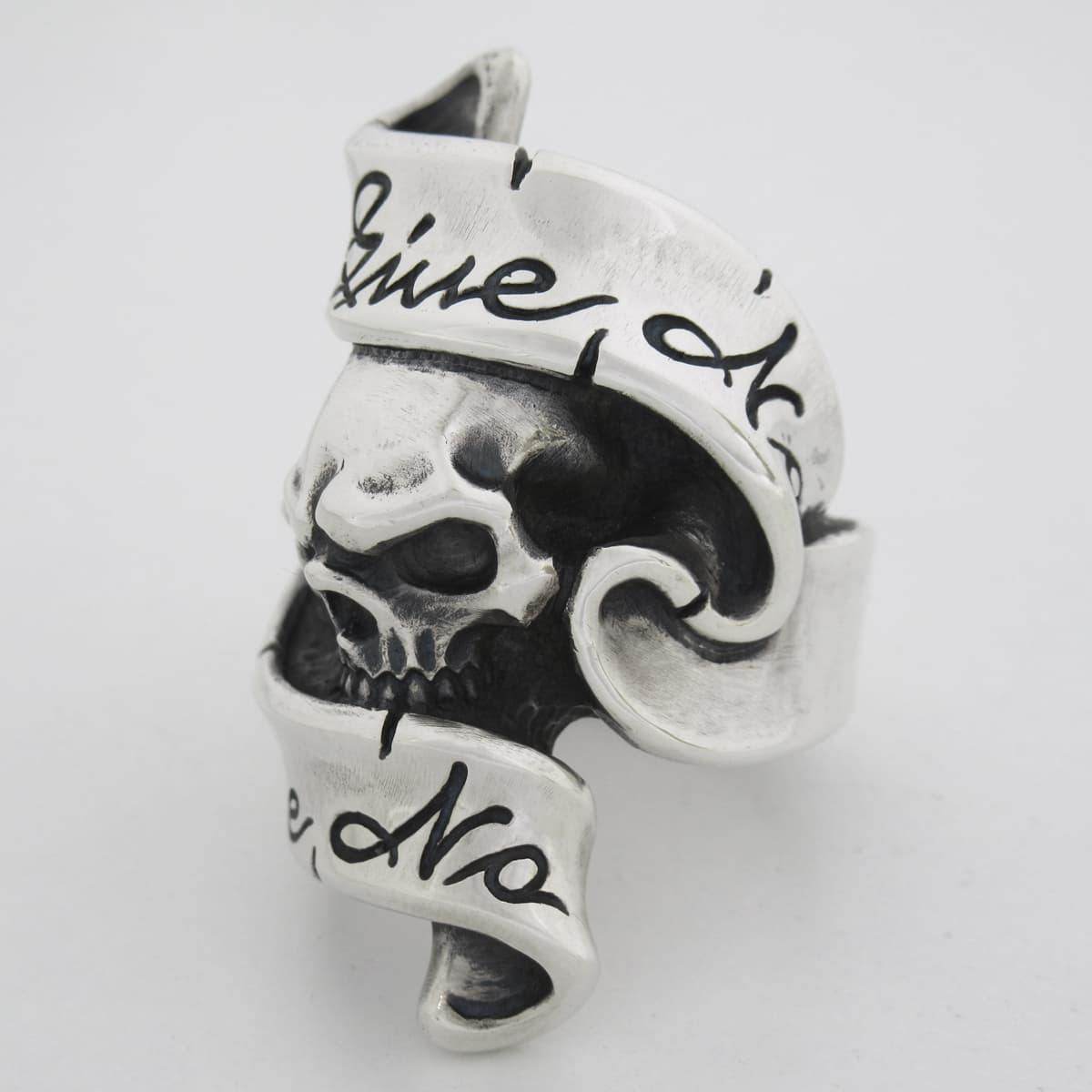 RAT RACE - Give No Take No Skull Ring 3 - EDEN ROCK STORE