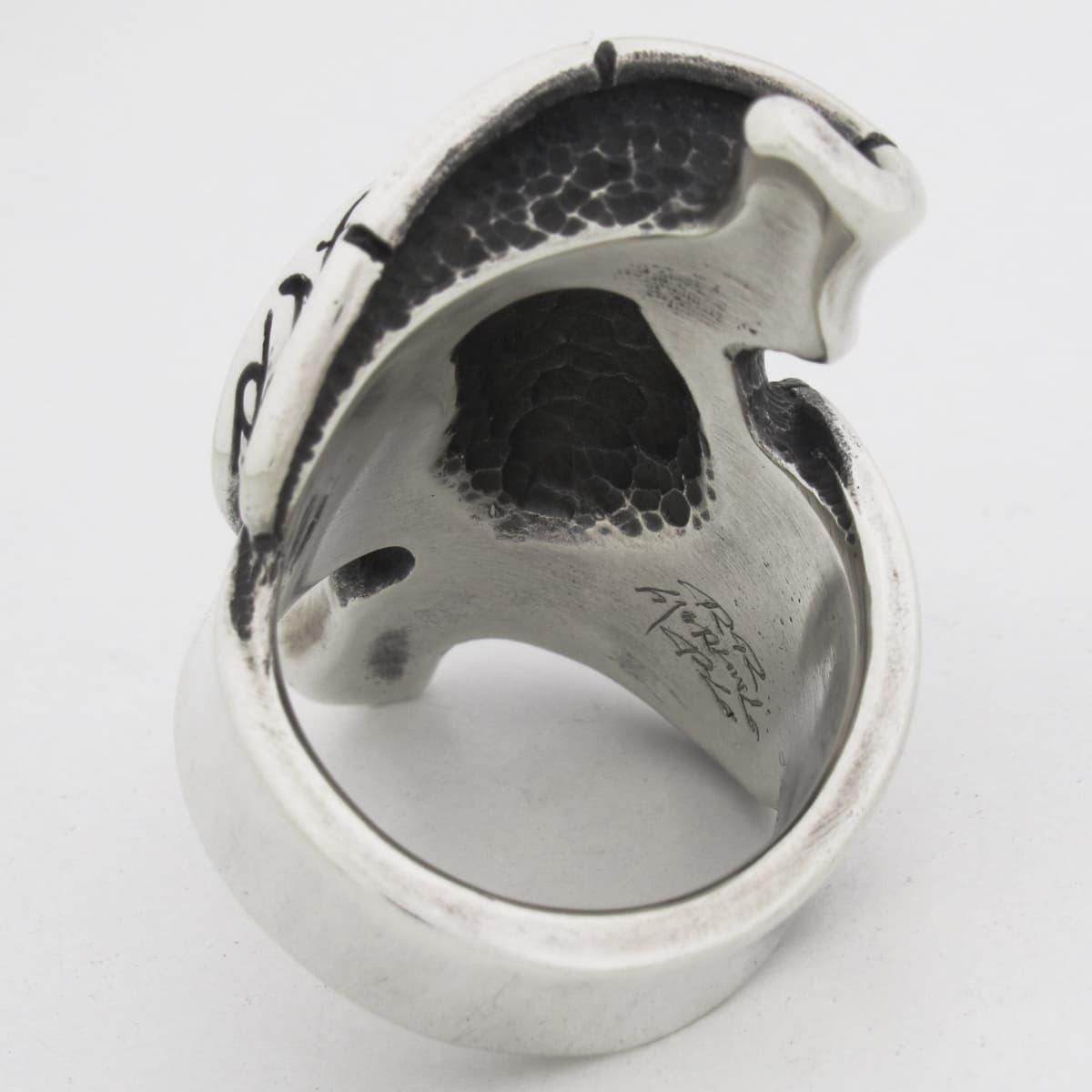 RAT RACE - Give No Take No Skull Ring 3 - EDEN ROCK STORE