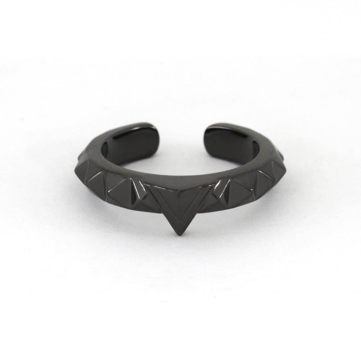 KART - Tiny Mono Ring BLACK - EDEN ROCK STORE