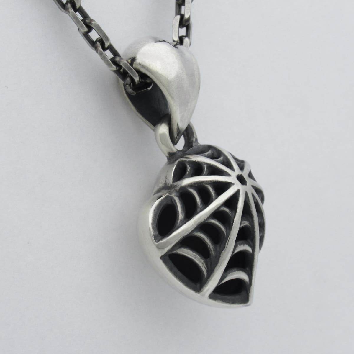 r.l.d(Rat Love Design) - Bling Heart & Spider Web Top - EDEN ROCK STORE