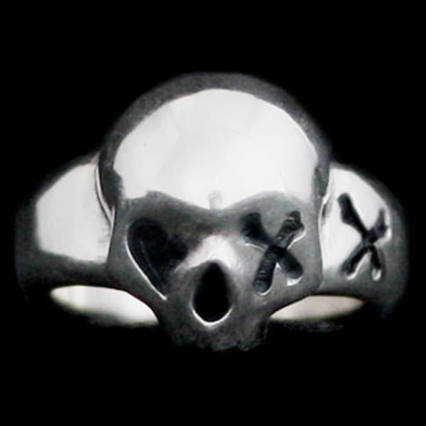 r.l.d(Rat Love Design) - L.K.C Skull Ring - EDEN ROCK STORE