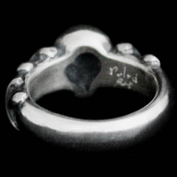 r.l.d(Rat Love Design) - L.K.C Skull Ring S - EDEN ROCK STORE