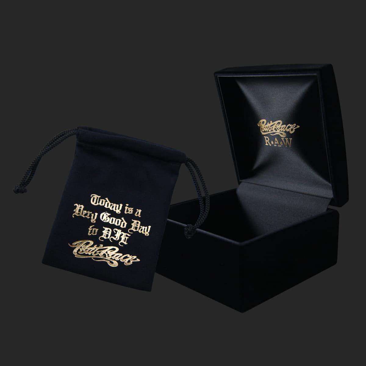 R.A.W(Rat Another World) - Domed Ring -Narrow- / LOVE - EDEN ROCK STORE