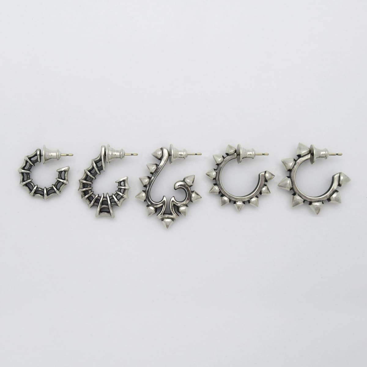 RAT RACE - Spider Web Spade Hoop Pierce - EDEN ROCK STORE