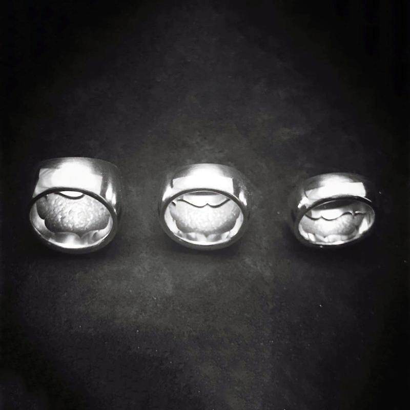 R.A.W(Rat Another World) - Domed Ring -Medium- - EDEN ROCK STORE