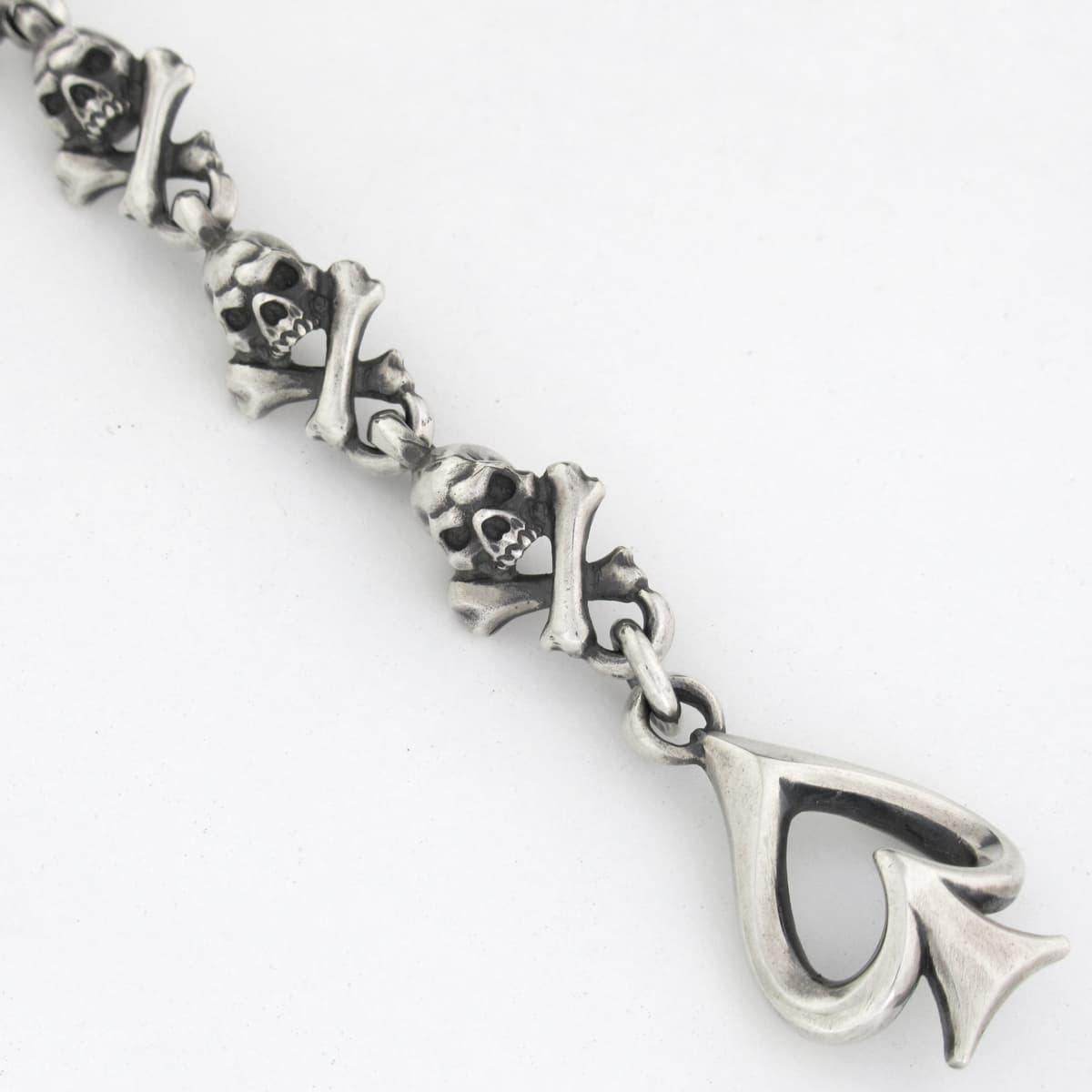 RAT RACE - Message On Ribbon Cross Bone Bracelet / LOVE - EDEN ROCK STORE
