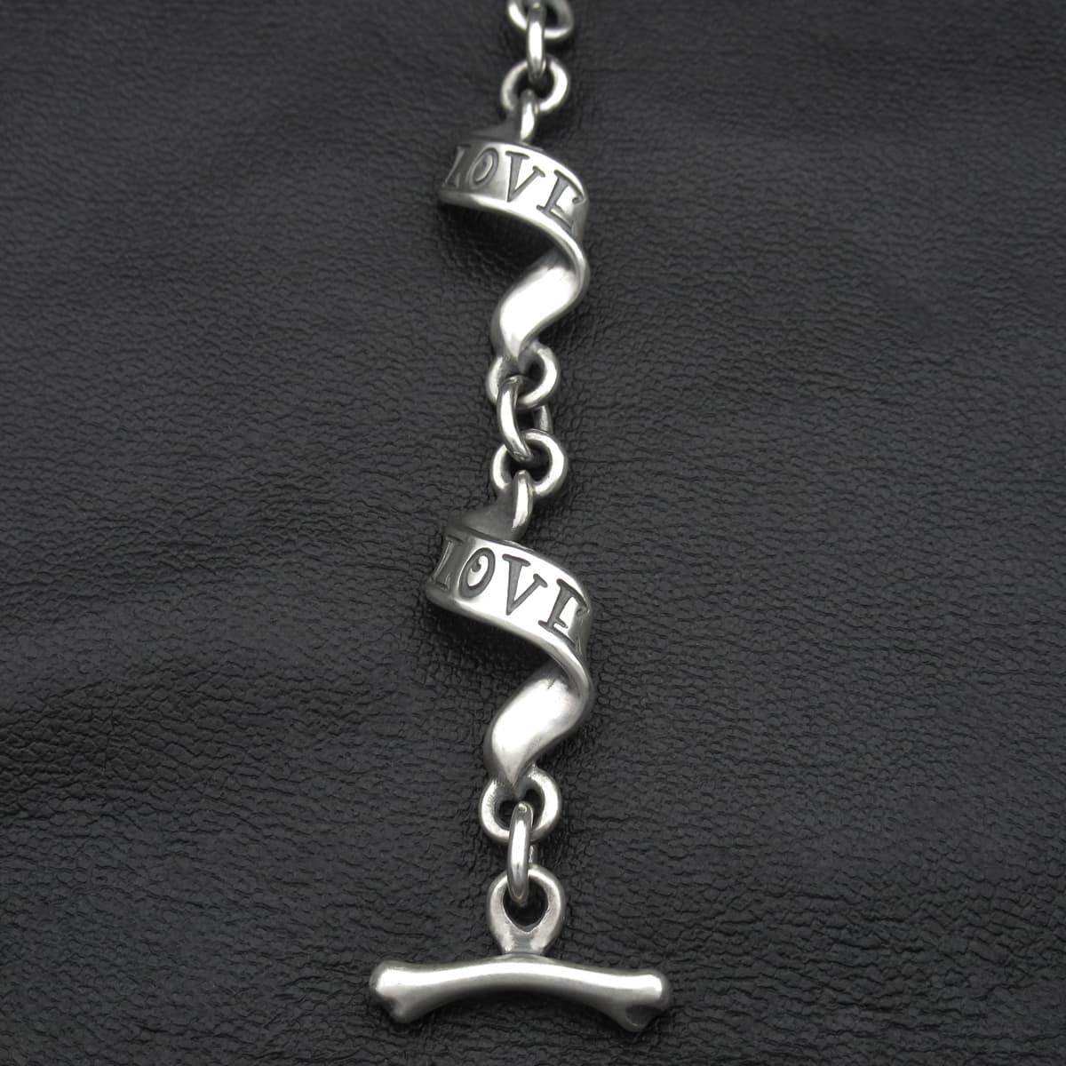 RAT RACE - Flutter Ribbon Bracelet S / LOVE - EDEN ROCK STORE