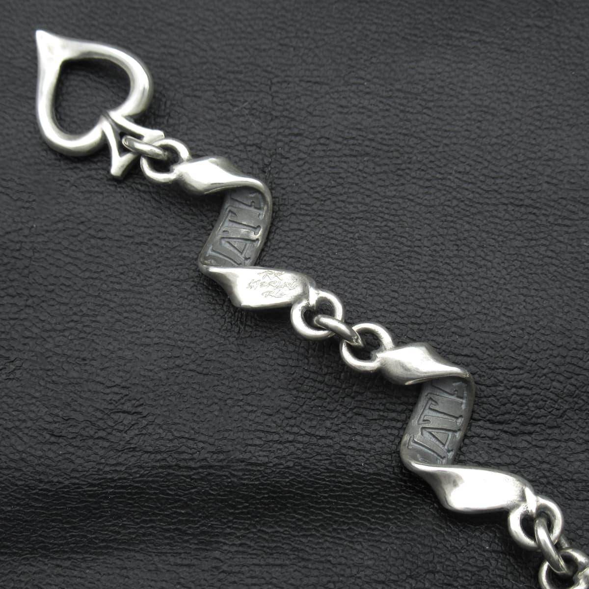 RAT RACE - Flutter Ribbon Bracelet L / LOVE - EDEN ROCK STORE
