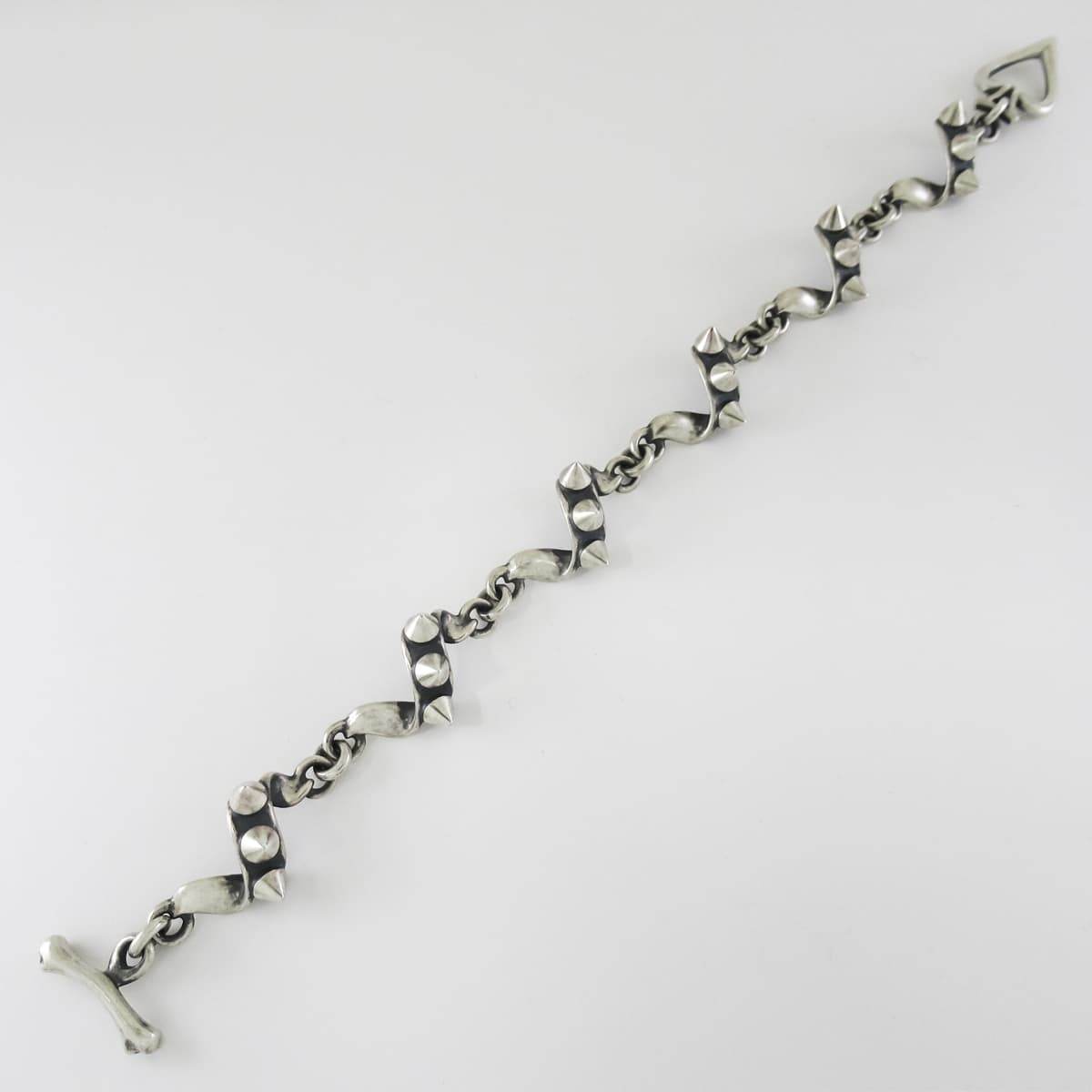 RAT RACE - Studs on Ribbon Bracelet / HATE - EDEN ROCK STORE