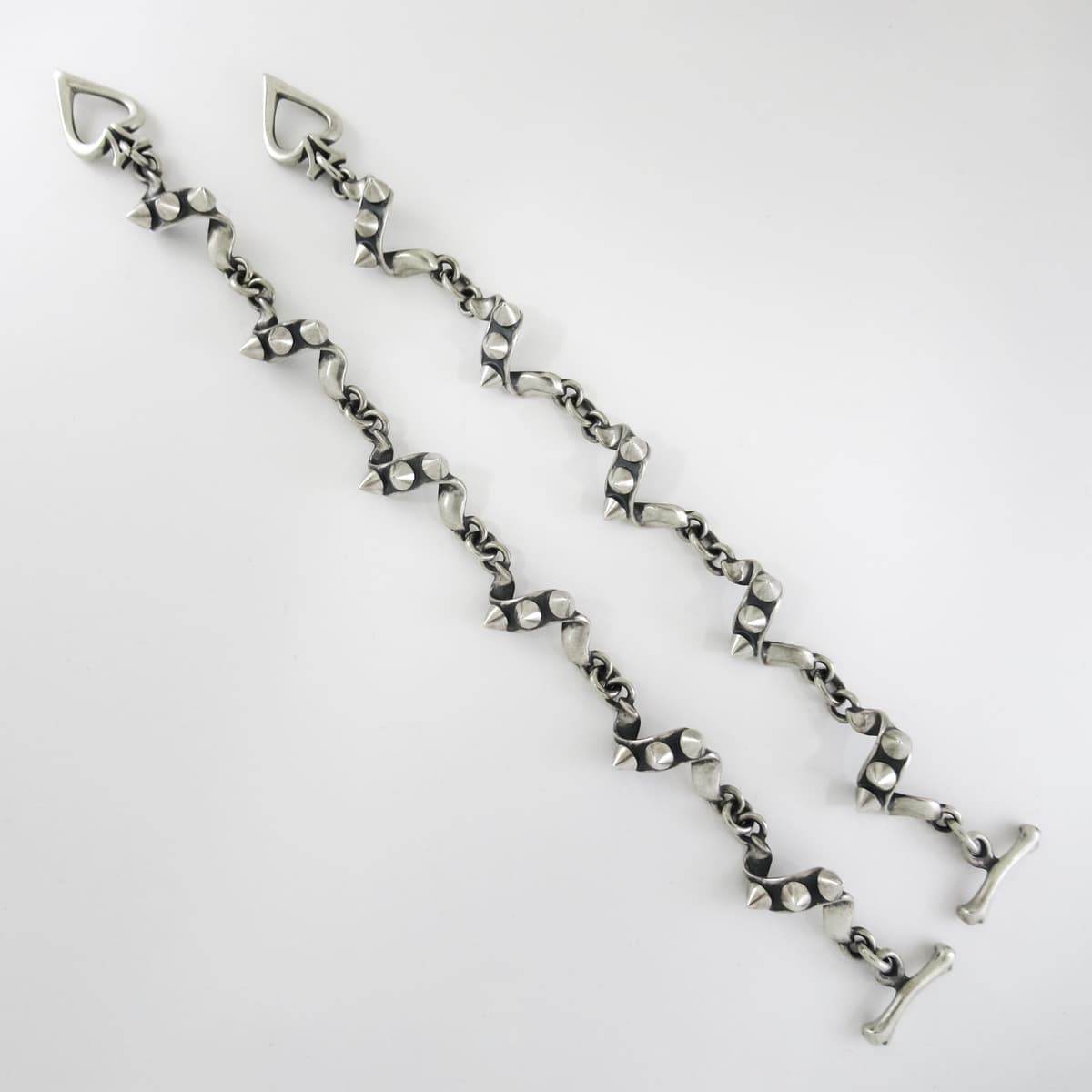 RAT RACE - Studs on Ribbon Bracelet / HATE - EDEN ROCK STORE