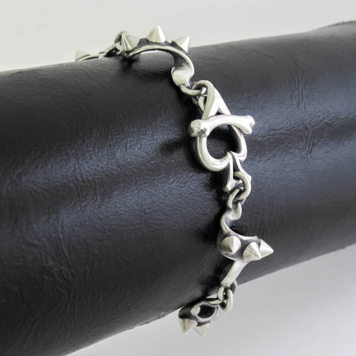 RAT RACE - Studs on Ribbon Bracelet / HATE - EDEN ROCK STORE
