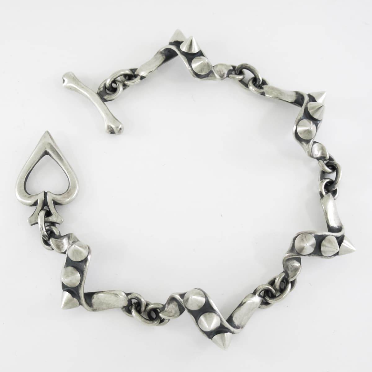 RAT RACE - Studs on Ribbon Bracelet / LOVE - EDEN ROCK STORE