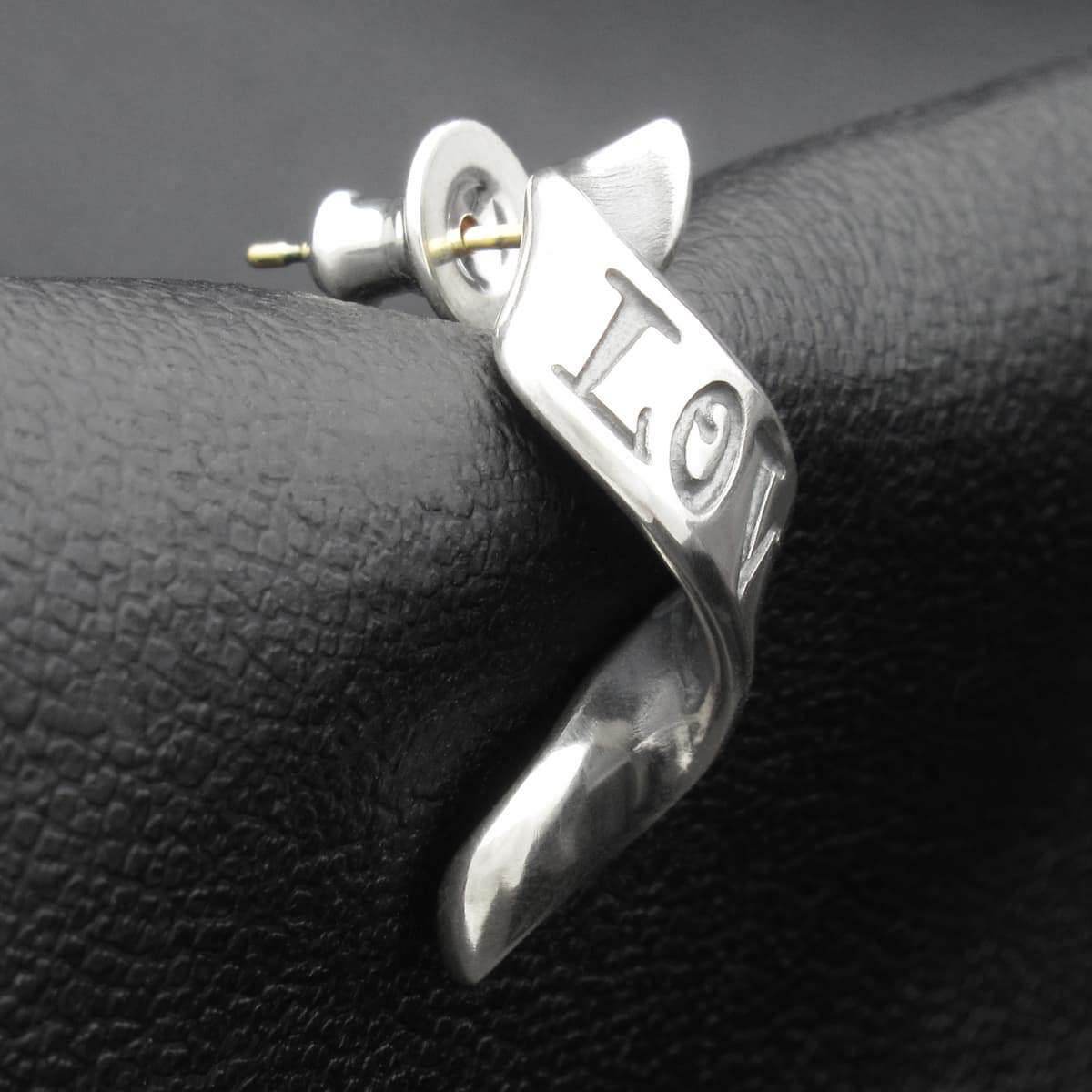 RAT RACE - Flutter Ribbon Pierce / LOVE - EDEN ROCK STORE