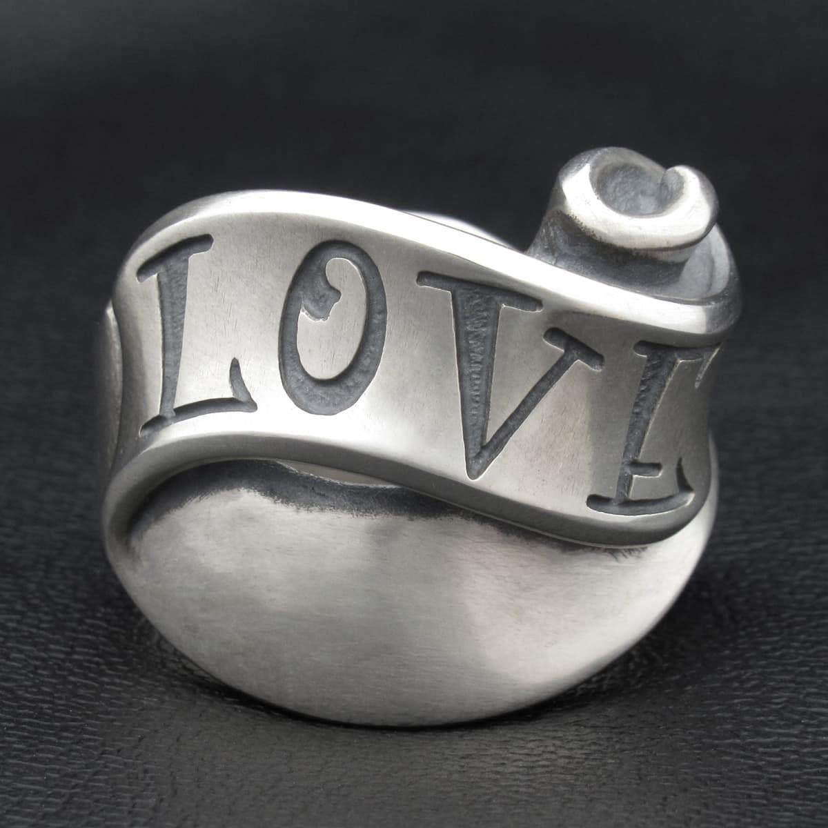 RAT RACE - Flap Ribbon Ring L / LOVE - EDEN ROCK STORE