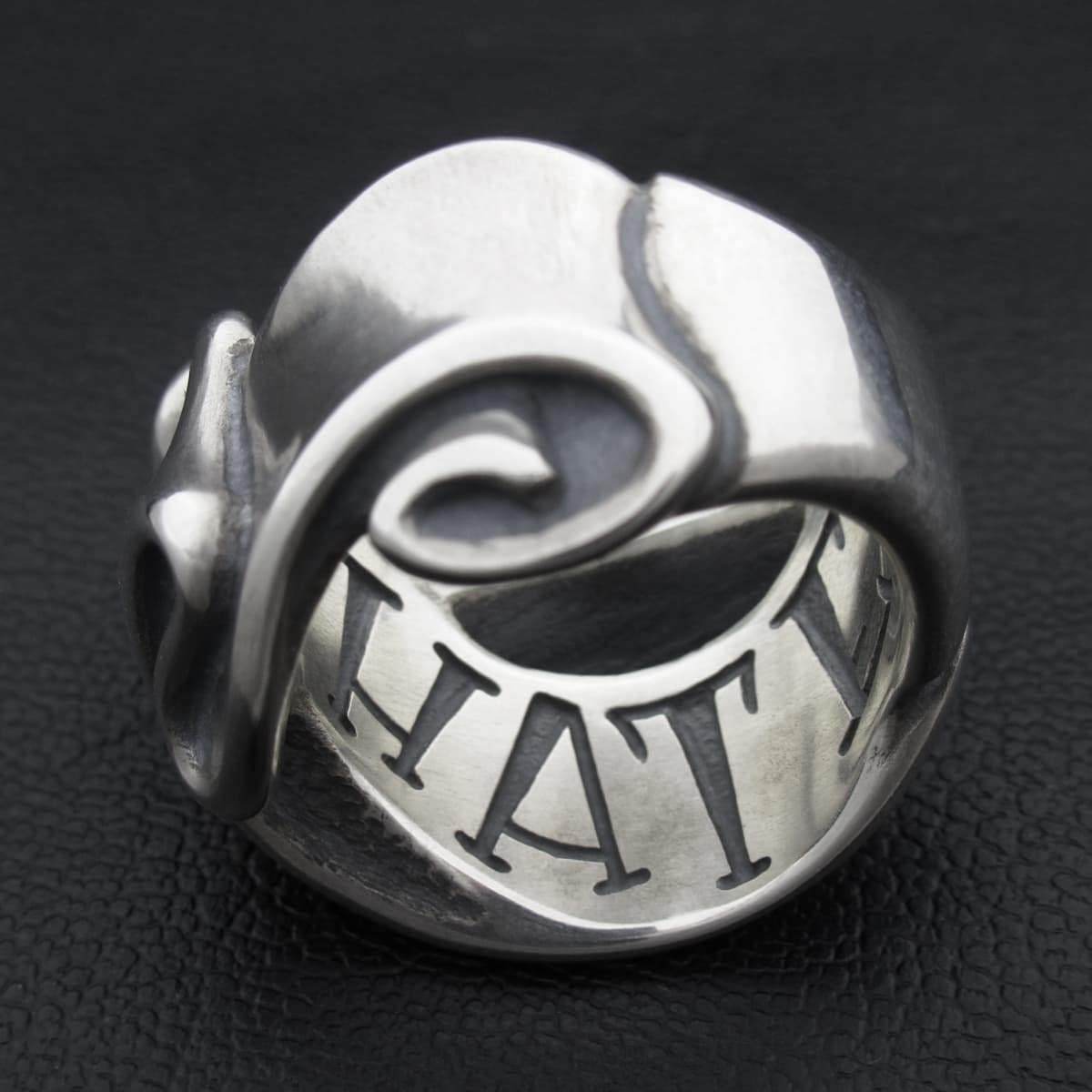 RAT RACE - Flap Ribbon Ring L / LOVE - EDEN ROCK STORE