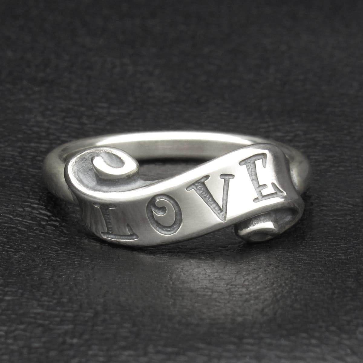 RAT RACE - Sweet Little Ribbon Ring / LOVE - EDEN ROCK STORE