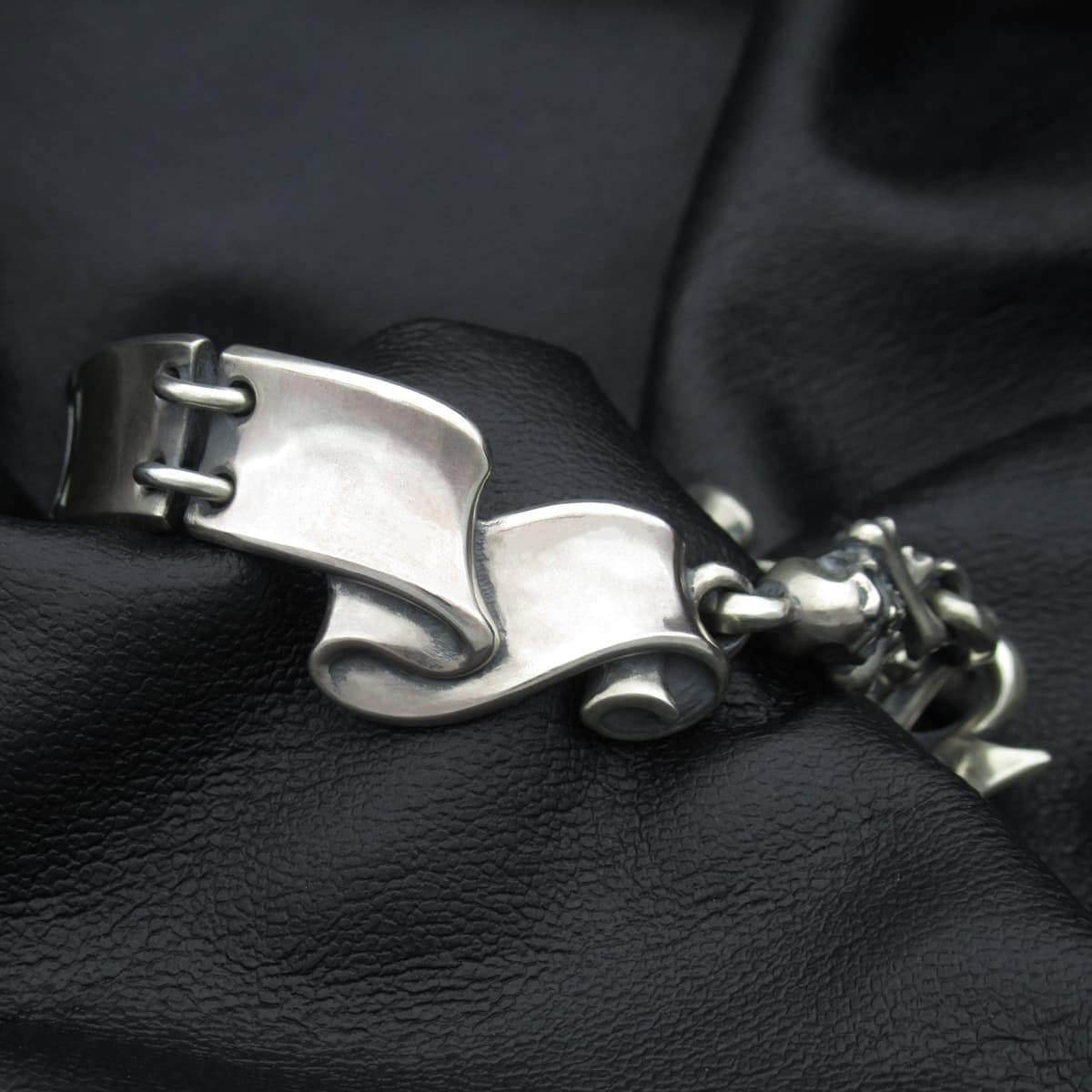 RAT RACE - Separated Ribbon Bracelet S / HATE - EDEN ROCK STORE