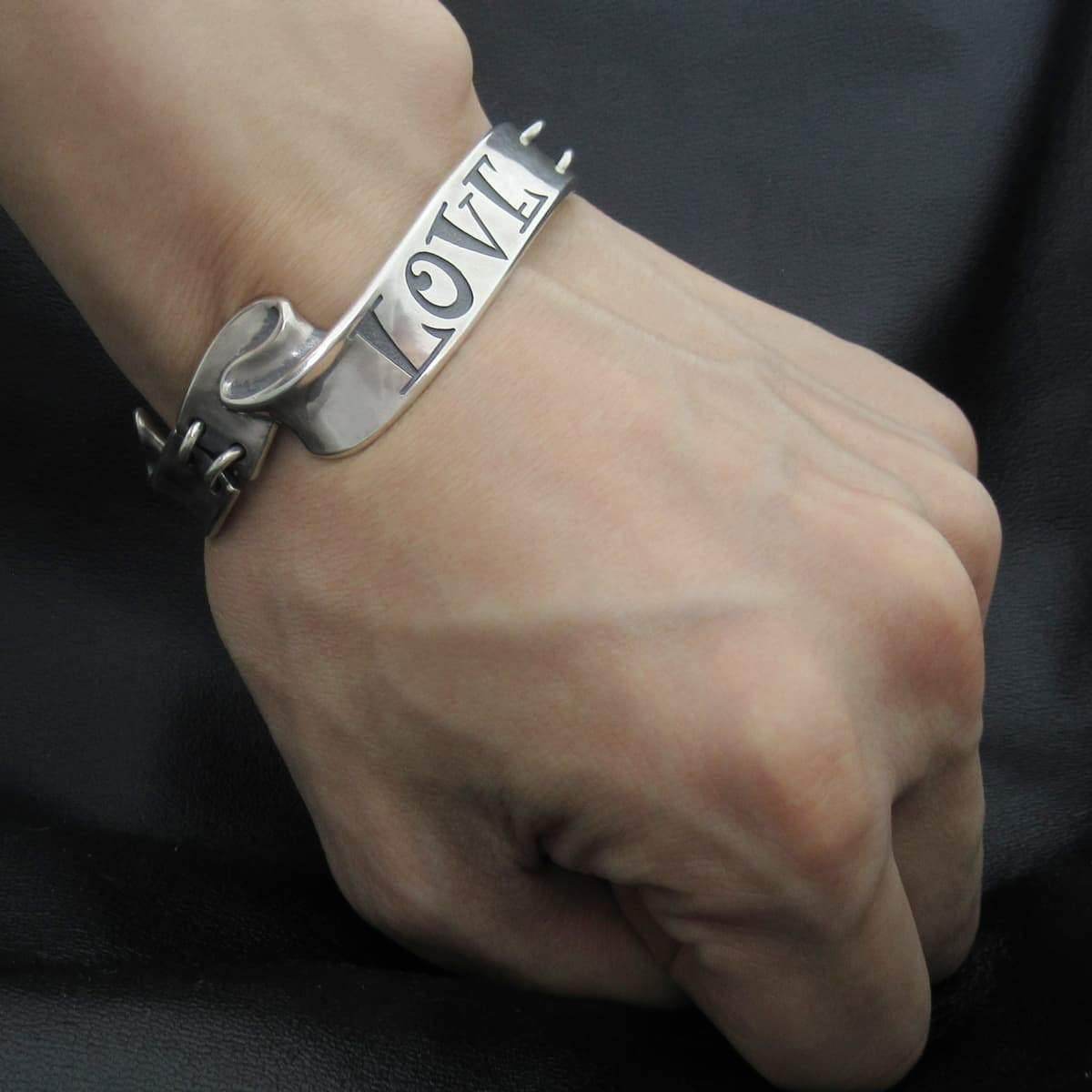 RAT RACE - Separated Ribbon Bracelet S / LOVE - EDEN ROCK STORE