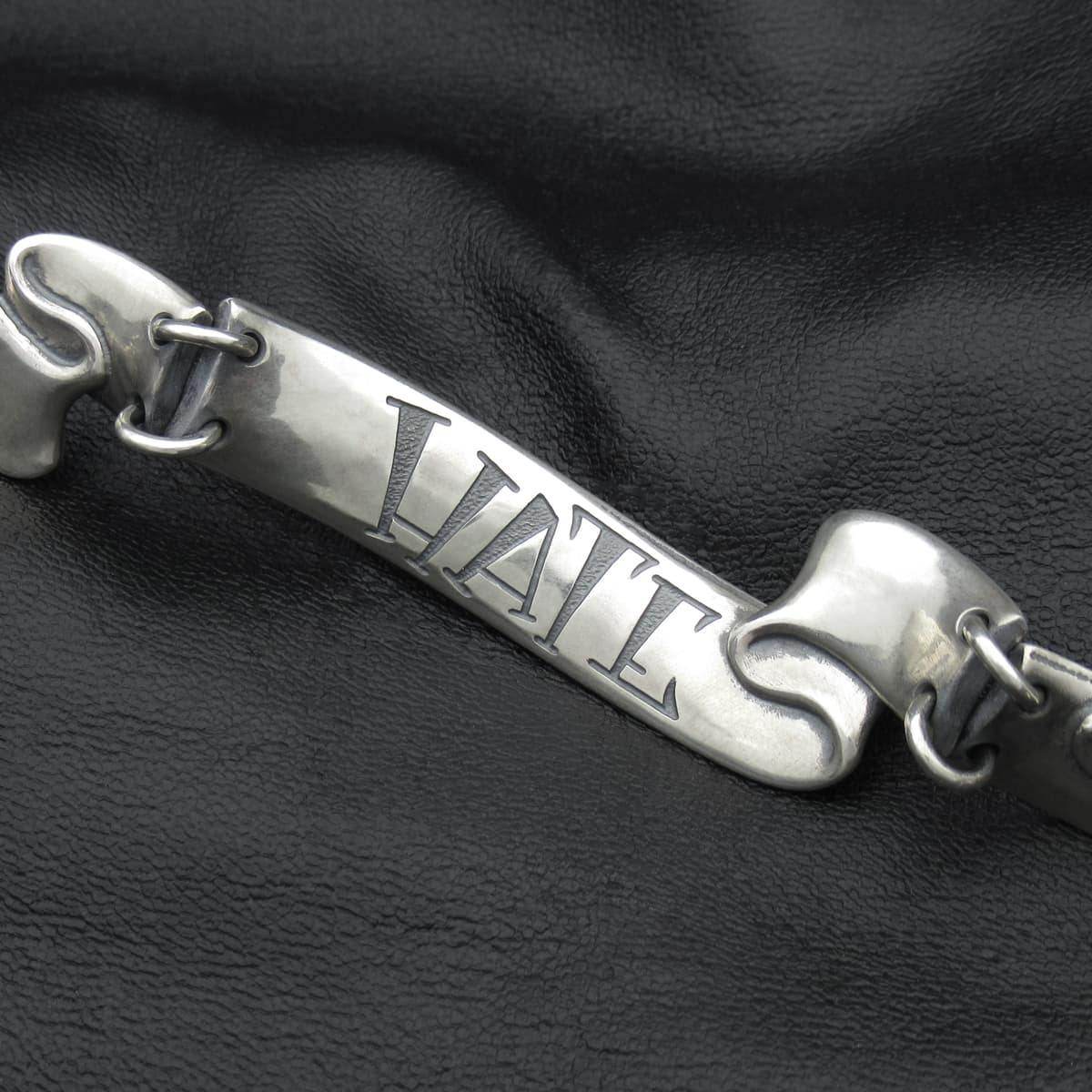 RAT RACE - Separated Ribbon Bracelet S / LOVE - EDEN ROCK STORE