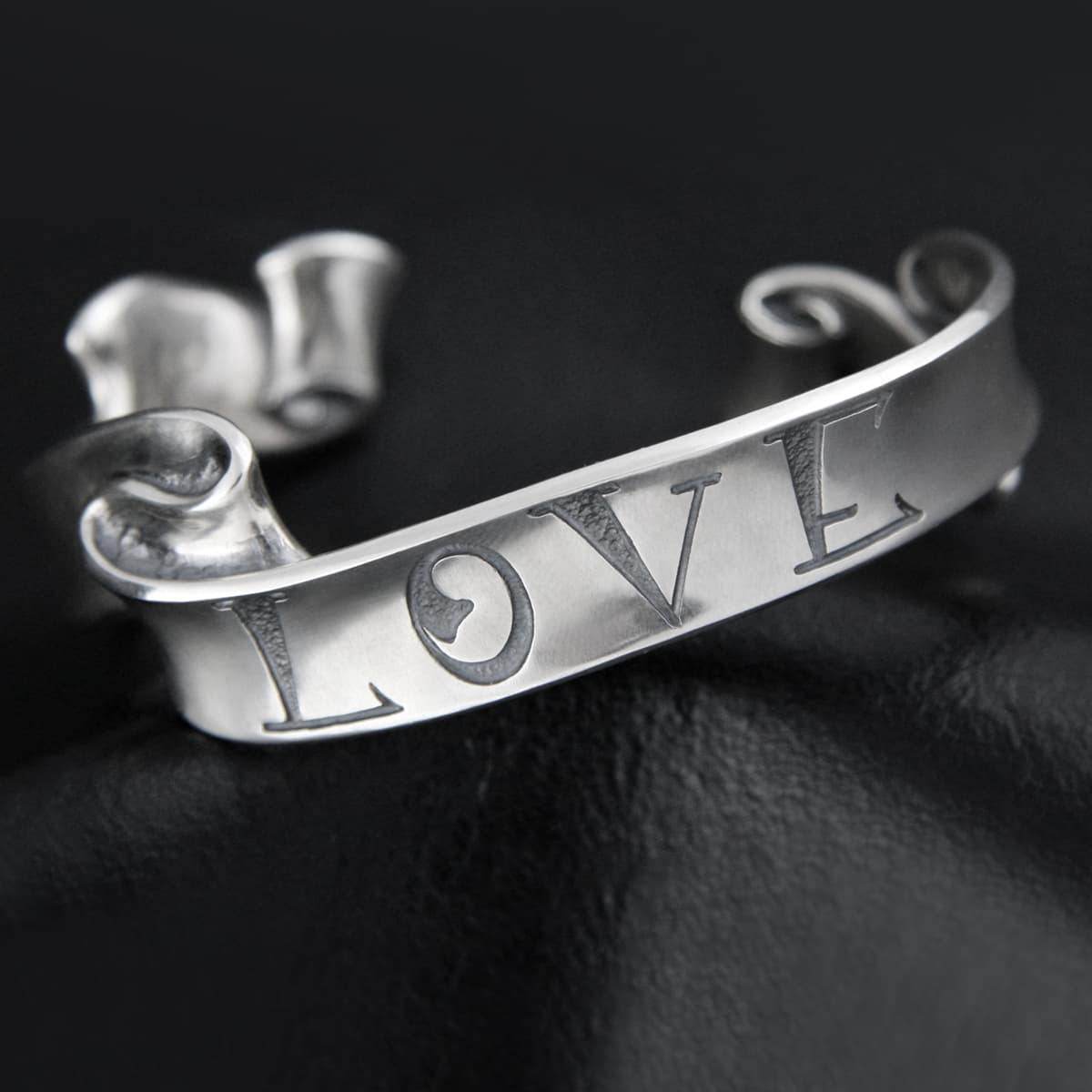 RAT RACE - Message On Ribbon Bangle LOVE S - EDEN ROCK STORE