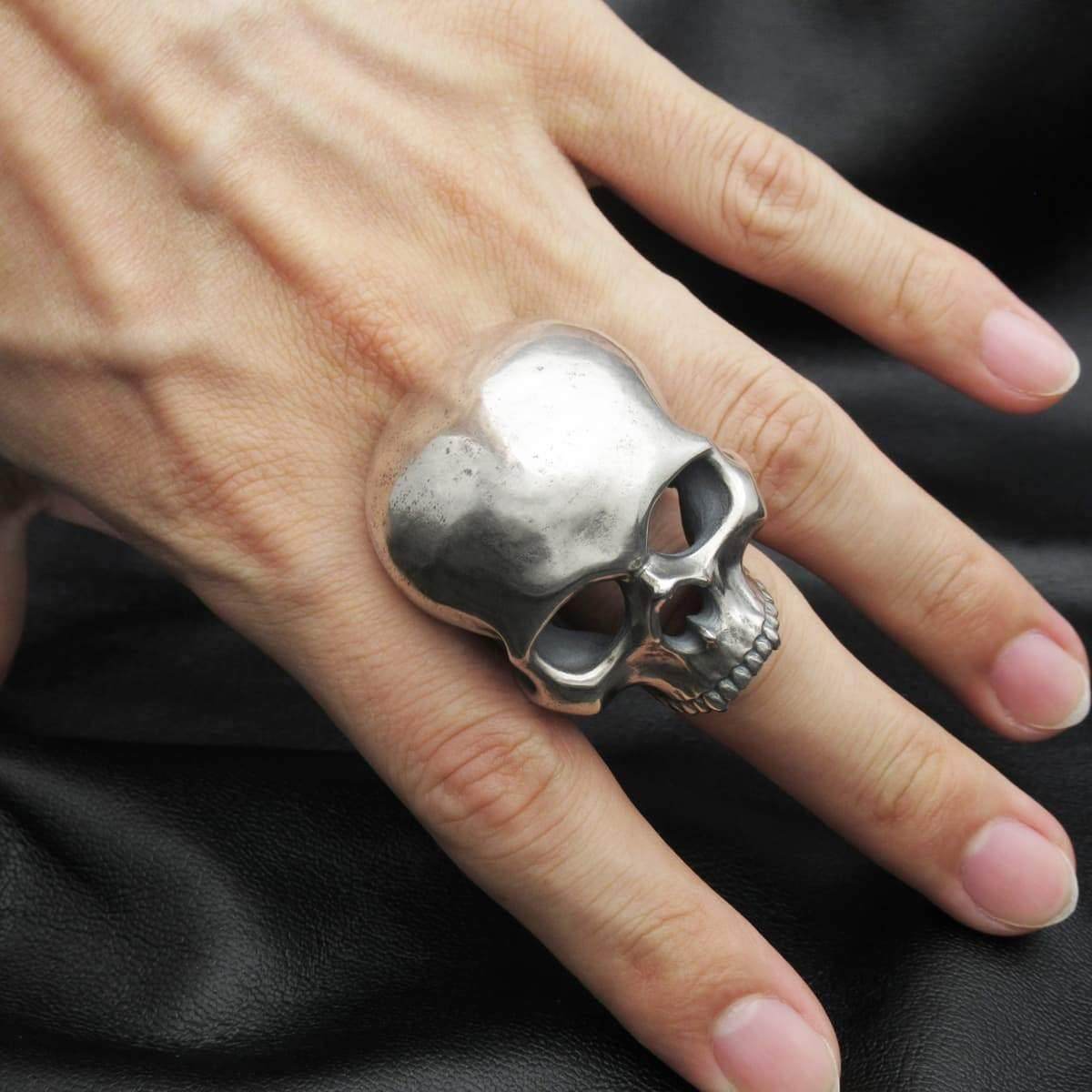 R.A.W(Rat Another World) - Third Eye Skull Ring - EDEN ROCK STORE