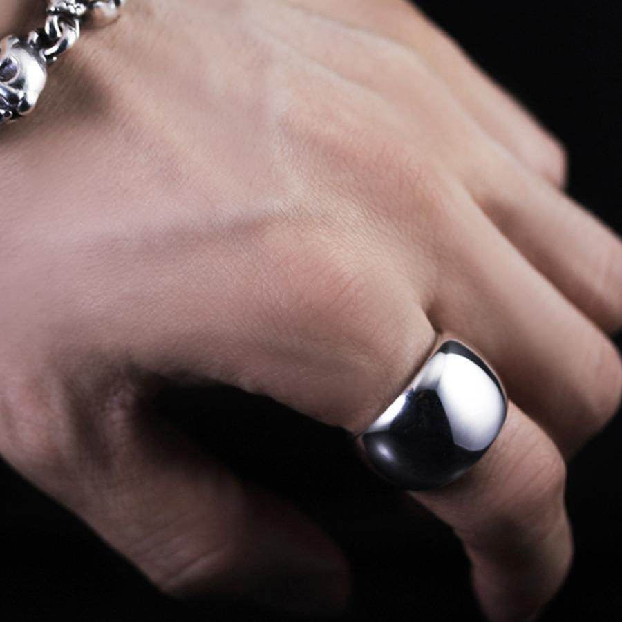 R.A.W(Rat Another World) - Domed Ring -Medium- / HATE - EDEN ROCK STORE