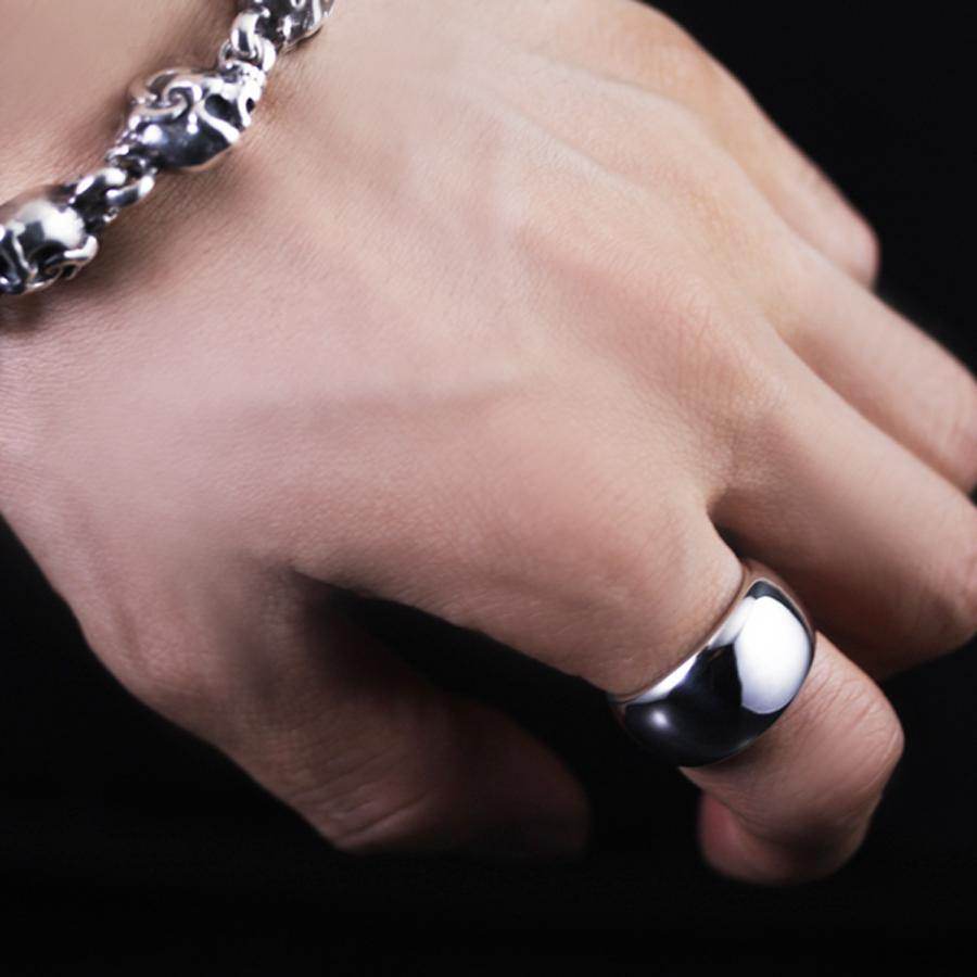 R.A.W(Rat Another World) - Domed Ring -Narrow- / HATE - EDEN ROCK STORE