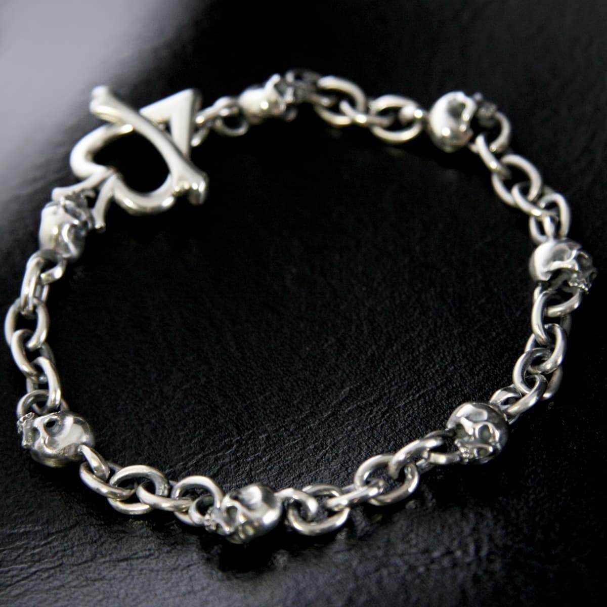 RAT RACE - Skull & Chain Bracelet - EDEN ROCK STORE