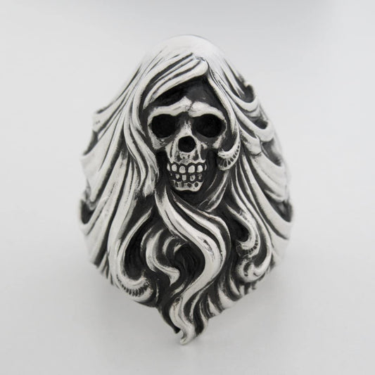 Venus Skull Ring L [ VSSR-1 ] - RAT RACE OFFICIAL STORE