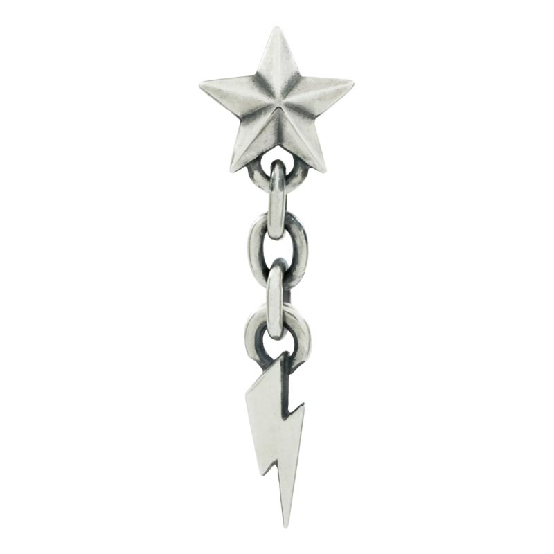 Tiny Star Pierce with Lightning Chain