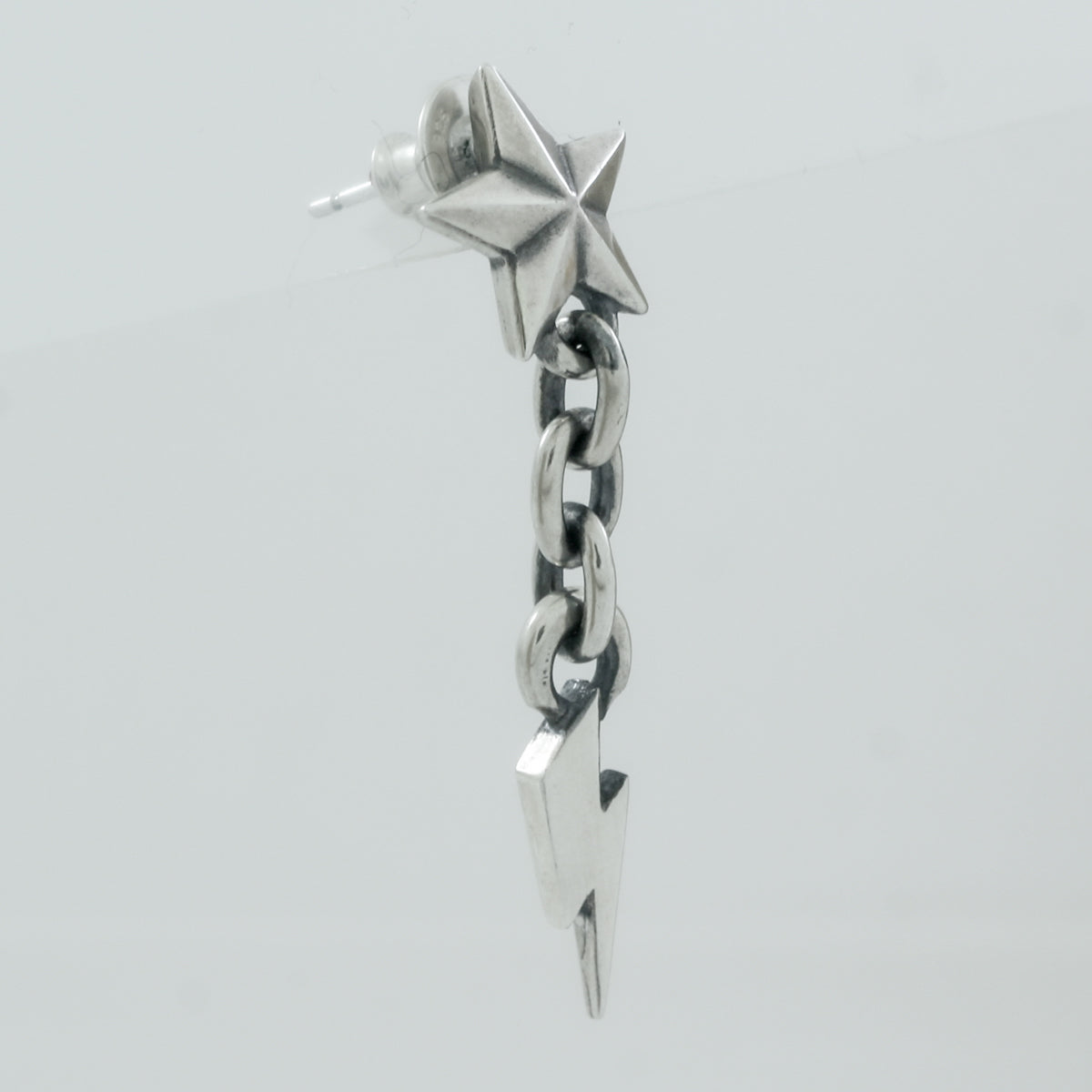 Tiny Star Pierce with Lightning Chain