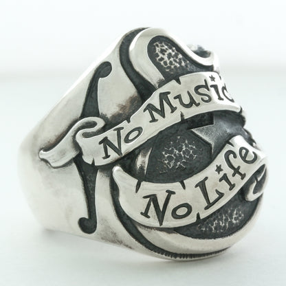 Guitar with Ribbon Ring "Music"