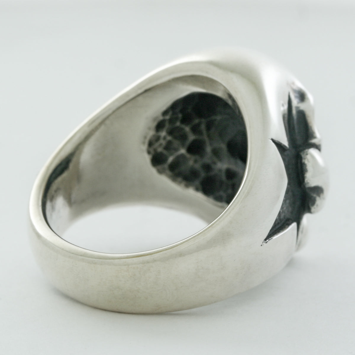 Cross Bone Skull Ring